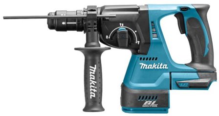 Makita DHR243 - roterende hammer - trådløs - uten batteri