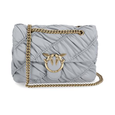 Pinko, Shoulder Bags Szary, Kobieta, Rozmiar: ONE Size