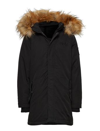 Miss Lee Jr Jacket Parka Jakke Sort Svea