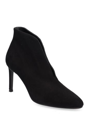 Booties Shoes Boots Ankle Boots Ankle Boot - Heel Sort Billi Bi