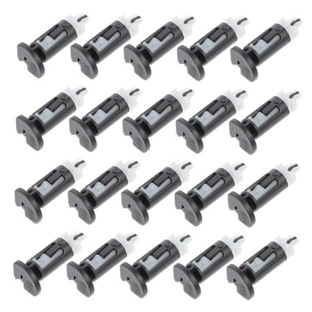 Computertilbehør 40 stk. køleprofil CPU-stift monteringsclips til 775 interface nem installation