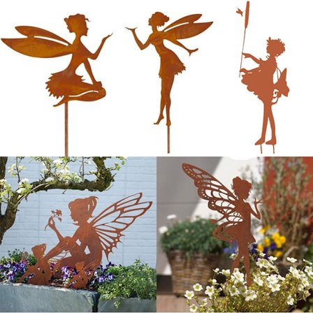 3 stk. Havevejrhane, Dam- og havedekoration