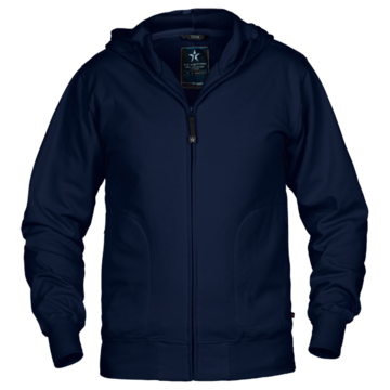 Huvtröja med zip Herr Texstar HC03