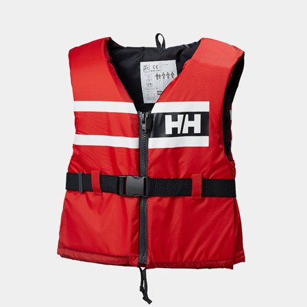 Gilet de voile Helly Hansen Sport Comfort 50N Alert Red, 90+ kg
