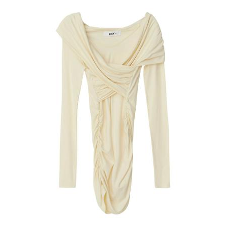 DAY Birger et Mikkelsen Sandra TOP , Beige , Dames , Maat: XS