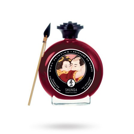 Sparkling Wine & Strawberry Body Painting - Vuxen.fi - Romantiikka & Esileikki - Shunga