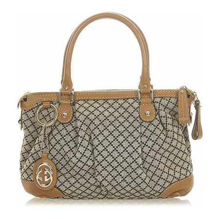 Gucci Vintage, Handbags Bruin, Dames, Maat:ONE Size