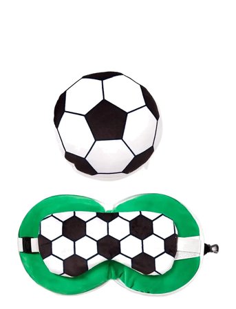 Puckator Relaxeazzz Adoramals Maddie The Axolotl Travel Pillow & Eye Mask - Multi/patterned - ONE SIZE