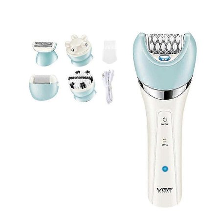 Epilator Elektrisk Dame Epilator Kvinnelig Barbermaskin Ben Kropp Hårfjerner Dame Bikini Trimmer Rengjøring M