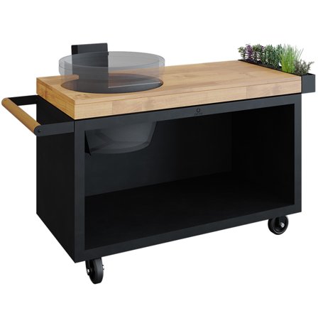 Ofyr 135 Pro Bord till Kamado, svart teak KJ | Inredning > Bord | Bagaren och Kocken