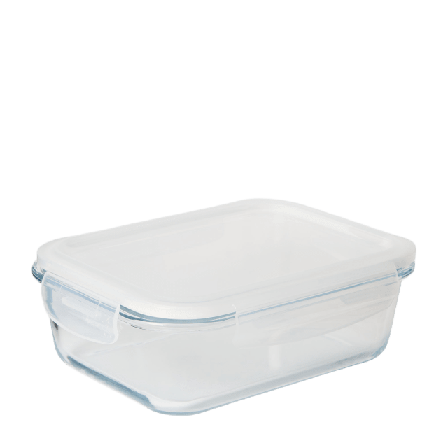 Åhléns Home Matlåda i glas BISTRO 1 L Köksförvaring Transparant ONESIZE