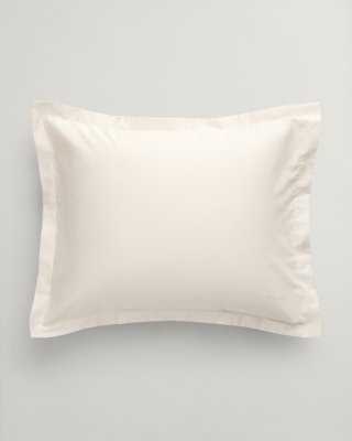 GANT - Putetrekk i sateng 50x70cm og 70x100cm white sand