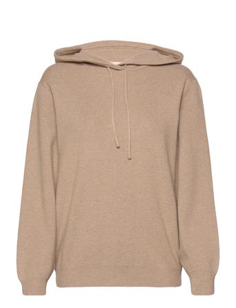 Sraurora Hoodie Knit Beige Soft Rebels