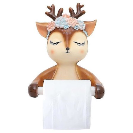 Kiinnitettävä wc-paperiteline Sika Deer -peura, kylpyhuoneen ja keittiön tarvike