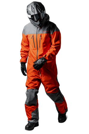 Haalari Raven Ridge Punainen/Harmaa L