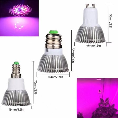 110V-265v fullspektrum plantelys