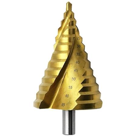 Profesjonelt trinnbor 6-60mm HSS Konisk borsett for rustfritt stål Metall