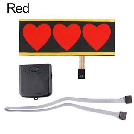 LED Car Sticker Forrude Sticker RØD