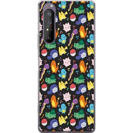 Sony Xperia 1 II Gjennomsiktig deksel Pokemon
