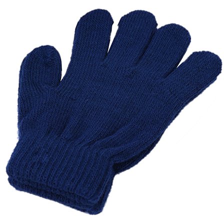 Fingervanter til børn - Marineblå