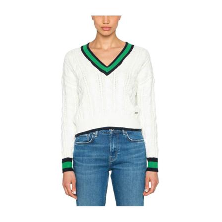 Pepe Jeans sweater Hvid, Dame