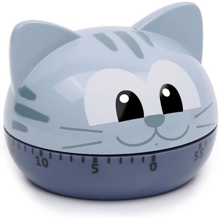 Söt kökstimer Mekanisk timer för barn, 60 minuter Manuell matlagningstimer Uppdragningstimer Nedräkningstimer Söt timer för Coo