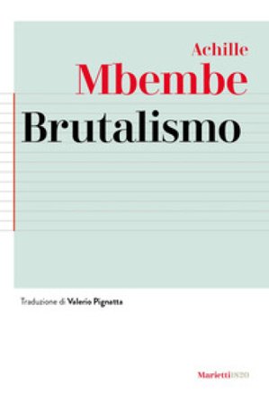 Brutalismo Achille Mbembe