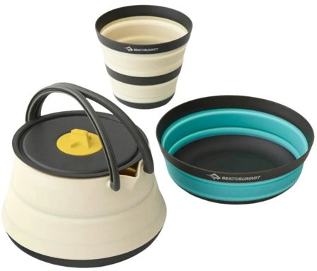Sea To Summit Frontier UL Collapsible Kettle Cook Set 1Person 3-piece