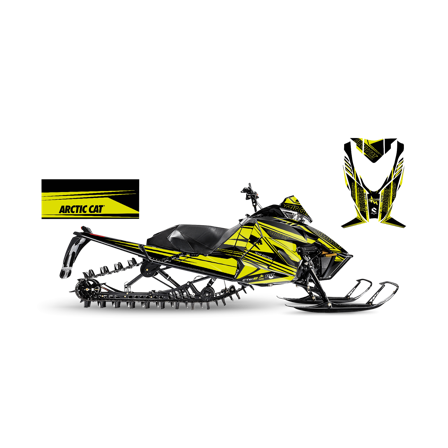 Dekalkit SweTown AC Team Racer - Arctic Cat ZR 8000 RR 2014-2015
