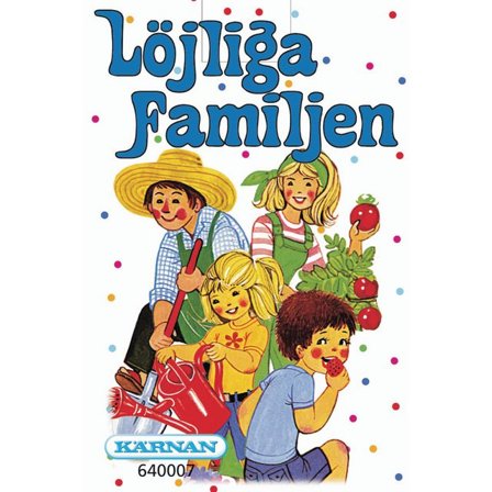 KÄRNAN Spel Löjliga Familjen - Lyreco - Skola och förskola - Lekmaterial - Spel - Från 3 - 4 år