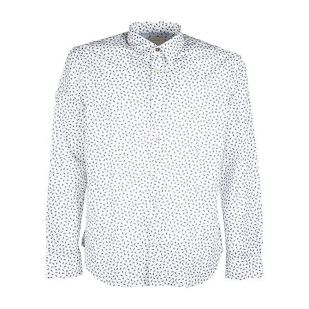 Paul Smith Soda Cup Print Shirt Hvid, Herre Skjorter, Størrelse: XL