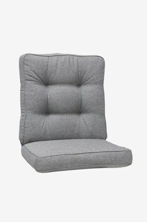 Hillerstorp - Sits/ryggdyna Texas Low - Grå - Positionsdynor - Från Homeroom