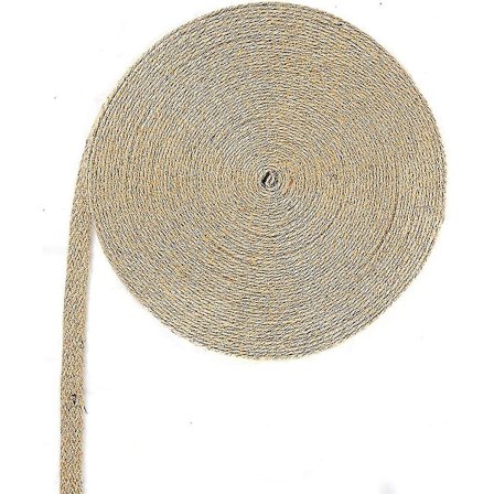 20m Burlaptejp Rulle, Burlap Spole Med Vridet Garn Hemp Rep