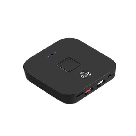 -b11 Nfc Bluetooth Modtager 5.0 3.5mm Aux Stereo Trådløs Adapter Musik Support Ll Til Bilhøjttaler
