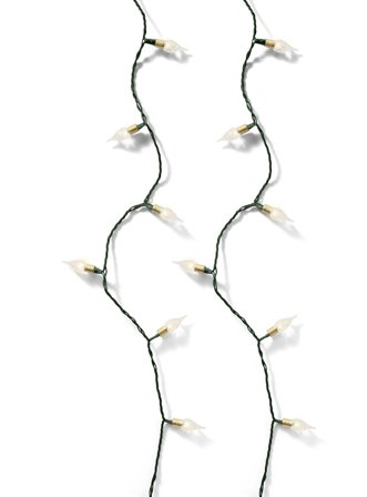 Kaemingk Lyslenke Stikkontakt Vintage-Grønn Varmhvit_120-LED/12m