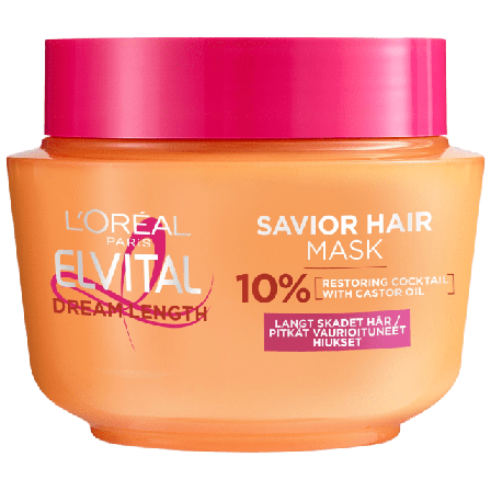 L'Oréal Paris Elvital Dream Lengths Mask Inpackning & behandling Dam Blå ONESIZE