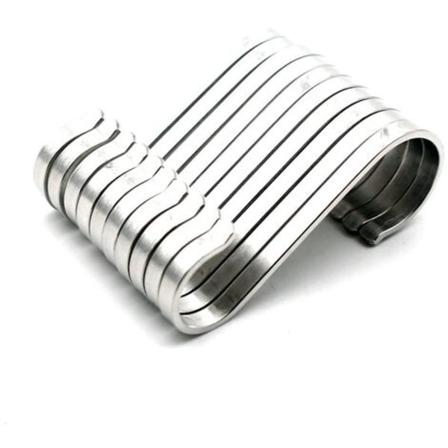 Monitoimiset ripustettavat S-koukut ruostumattomasta teräksestä S-muotoiset koukut S-koukut kylpyhuoneeseen Makuuhuoneeseen Toimistokeittiö 10 kpl,