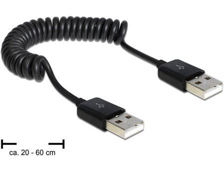 Delock USB-kabel - USB til USB - 60 cm