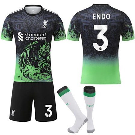 Ny Xbi-2026 Liverpool Special Commemorative Edition Fotballdrakt Sett 3 ENDO 3 ENDO