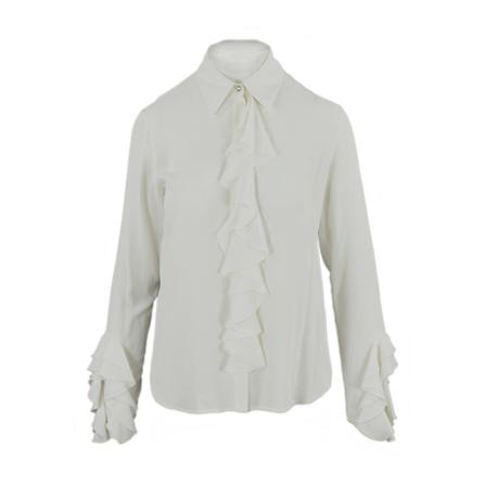 Patrizia Pepe Shirt Hvid, Dame Bluser