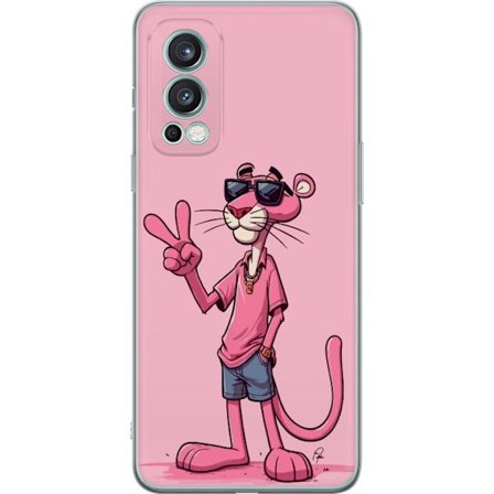Kompatibelt Mobildeksel til OnePlus Nord 2 5G Pink Panter Peace