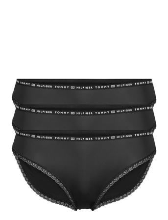 3P Bikini Truse Brief Truse Svart Tommy Hilfiger
