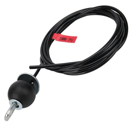 Justerbar Gymkabel Ståltråd for Hjemmetreningssystem med Hjul, 3M 0.35