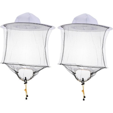 2 stk. Biavl Hat Bi Udstyr Slør Hvid Bi Hat Biavl Ansigt Net Hat Ansigt Net Slør Hat