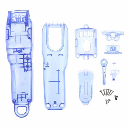 8 stk./sæt ABS 8 Style DIY Modifikation Skal Barber Elektrisk Trimmer Cover Elektrisk Trimmer Skal Sæt til WAHL 8148