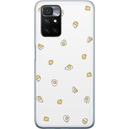 Xiaomi Redmi 10 Gjennomsiktig deksel Egg Mønster
