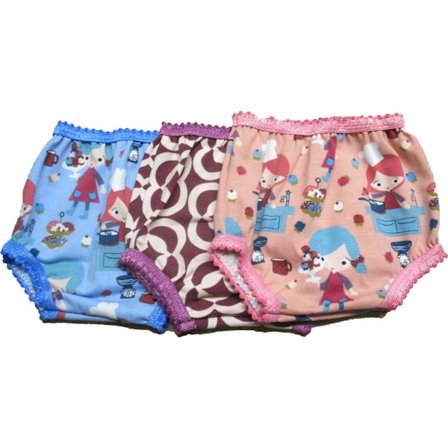 3-pack trosor I lj.blå, lila, rosa till Baby Born, dockkläder.