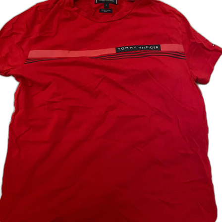 Röd t-shirt från Tommy Hilfiger