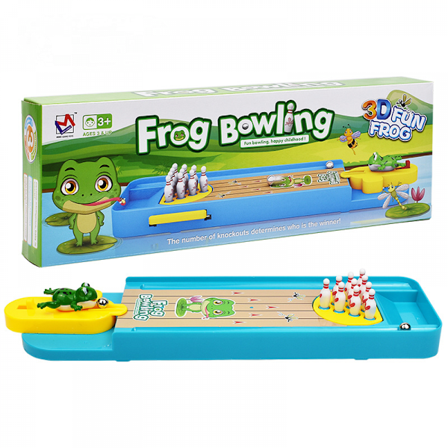Bordplade Mini Bowlingspil Sæt - Bordplade Træbræt Lille Bowling Skydning Kontor Skrivebord Stressaflastning Gadgets