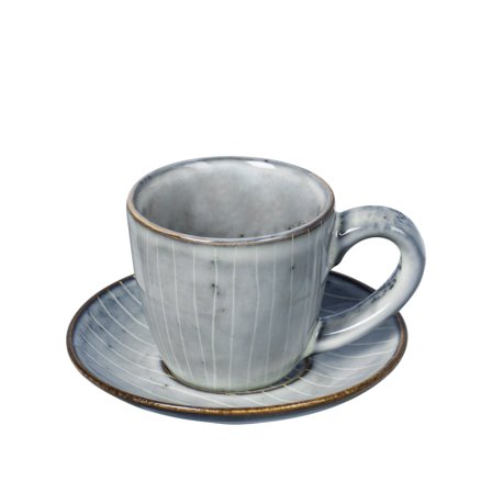 Broste espressokopp med fat | Dukning & Servering > Muggar & Koppar > Espressokopp | Bagaren och Kocken